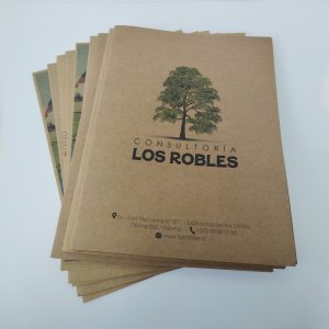 Carpetas Kraft Personalizadas PI-210